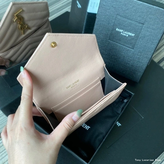 Tony Luxuries WALLET IN ENVELOPE MONOGRAM YSL SMALL 0821